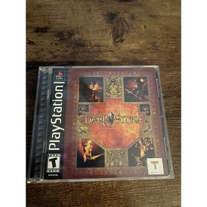 Darkstone (Sony PlayStation 1, 2000) PS1 Black Label CIB Complete